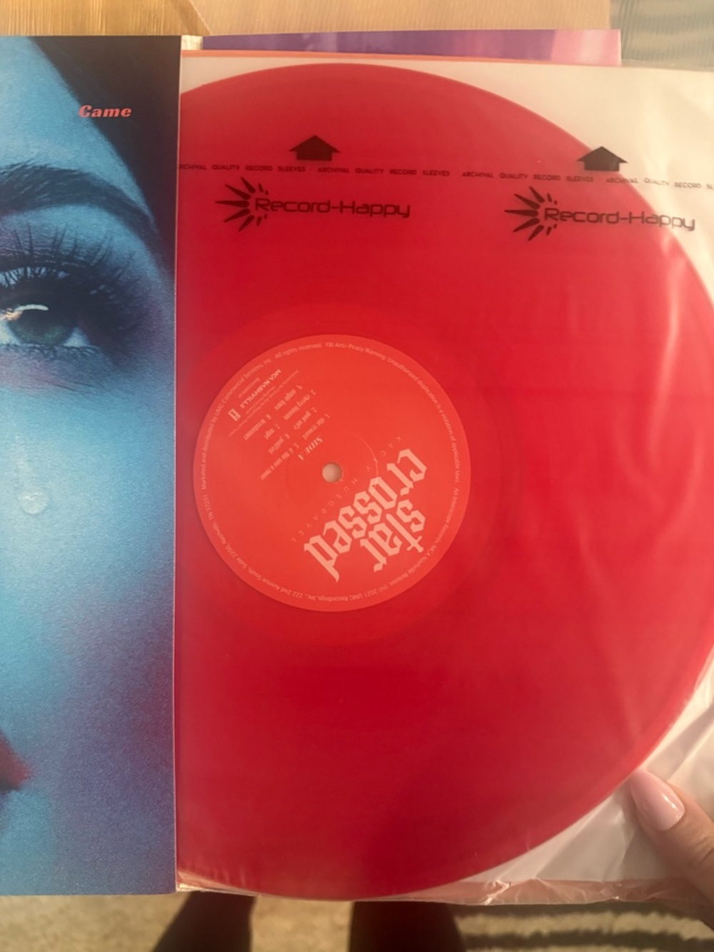 Kacey Musgraves Star Crossed Red Vinyl - Picture 3 of 3